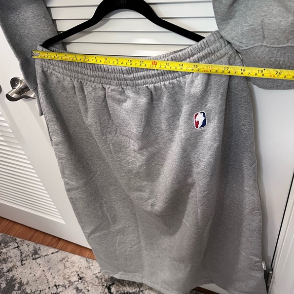 NWT Telfar Cropped Seat Shirt and Matching Long Sweat Skirt - Picture 11 of 17